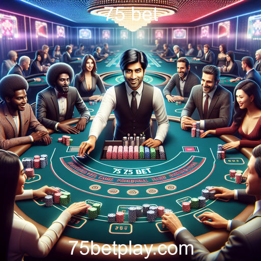 Experiência Imersiva: O Cassino Ao Vivo do 75 Bet